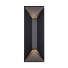 Russell Lighting EX7913/BK - Badger - LED 20 Exterior Wall Light in Black