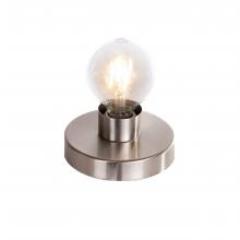 Russell Lighting FM7191/BCH - Coy - 1 Light Ceiing Mount in Brushed Chrome