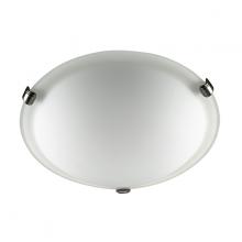 Russell Lighting 352-720/BCH - Malibu Flush Mount Brushed Chrome