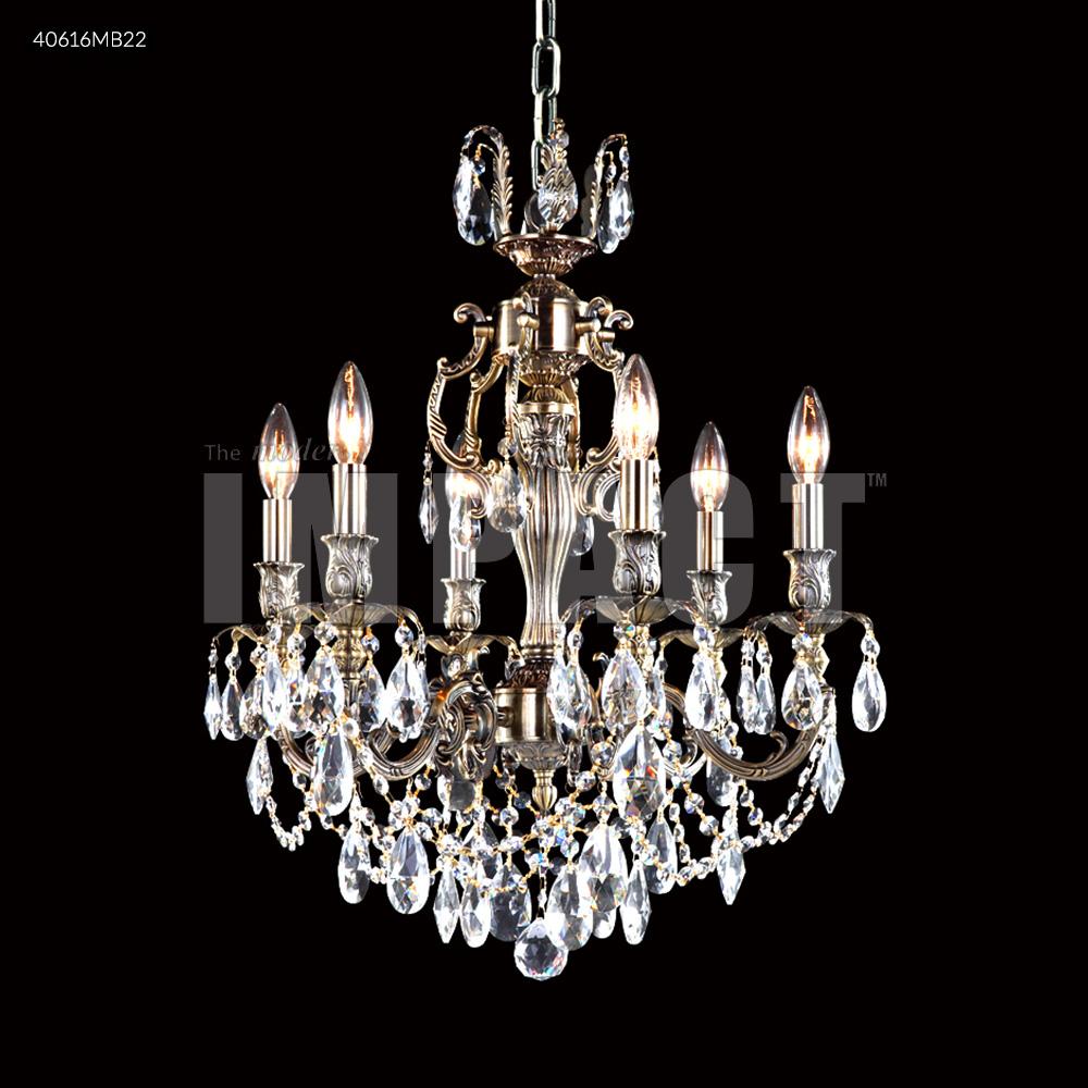 Brindisi 6 Arm Chandelier