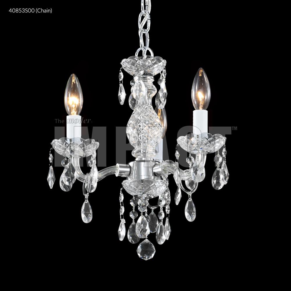 Mini 3 Arm Chandelier