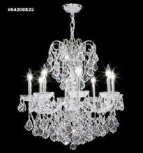 James R Moder 94208S22 - Vienna 8 Glass Arm Chandelier