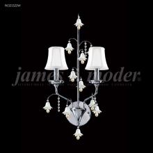 James R Moder 96321AG22E - Murano Collection 2 Arm Wall Sconce