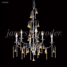 James R Moder 96326AG22E - Murano Collection 6 Arm Chandelier