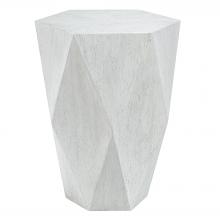 Uttermost 25164 - Volker White Side Table