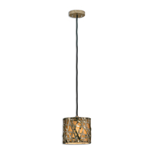 Uttermost 21839 - Uttermost Alita Champagne Mini Drum Pendant