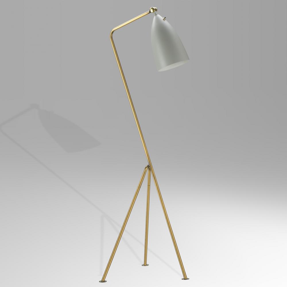 Grey Floor Lamp