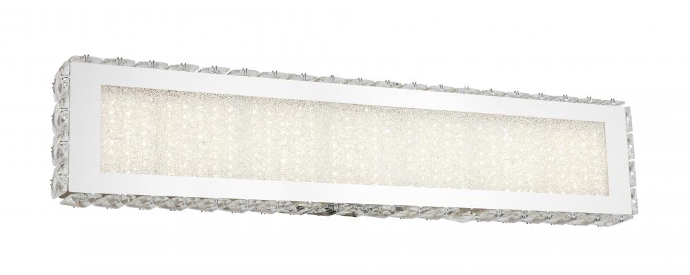 Chrome LED Wall Sconce