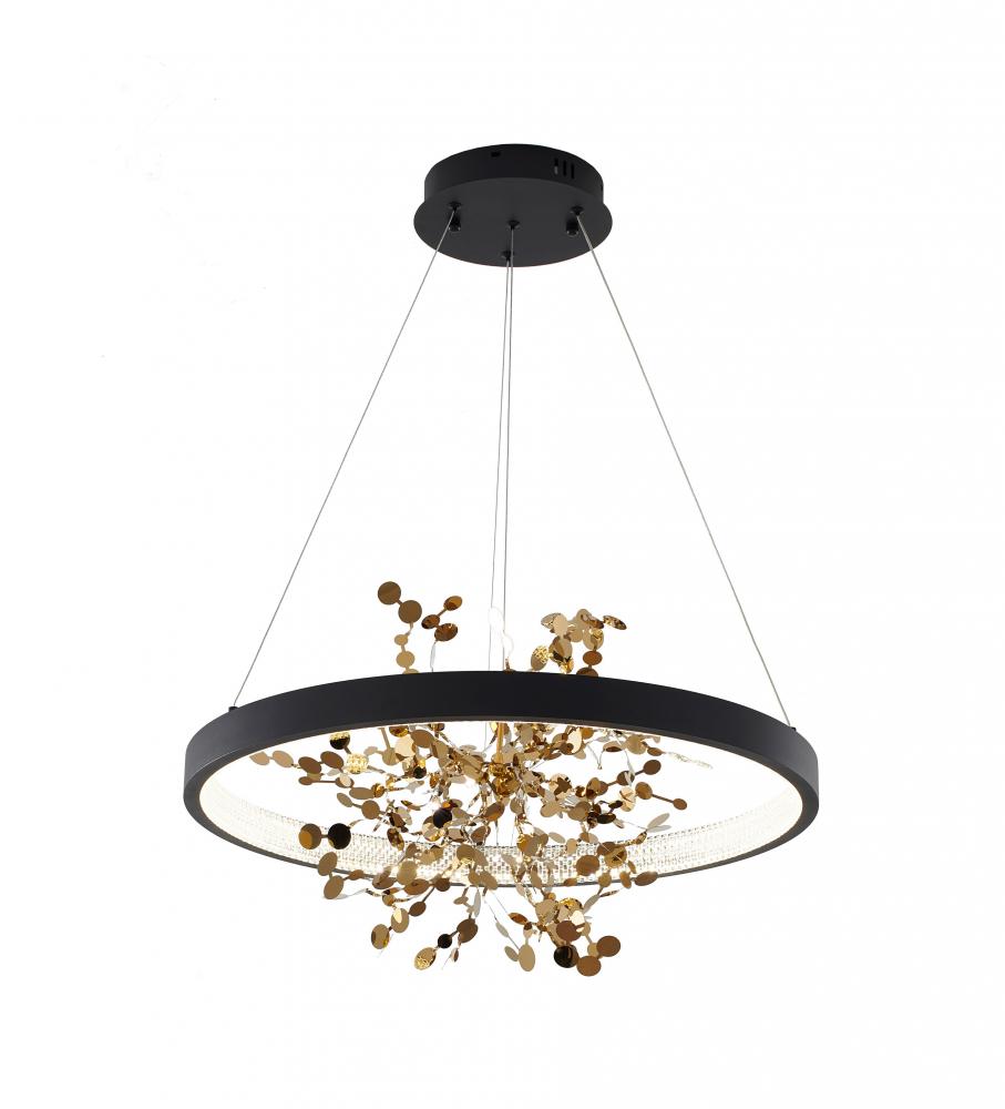 Sand Black Chandelier