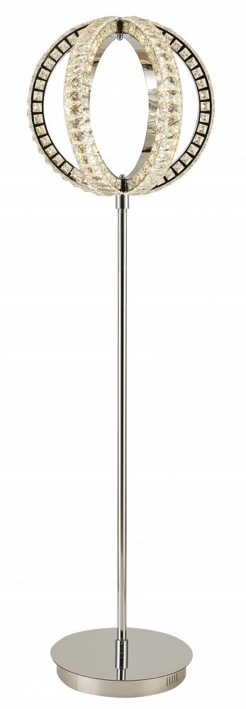 LED Floor Lamp Chrome