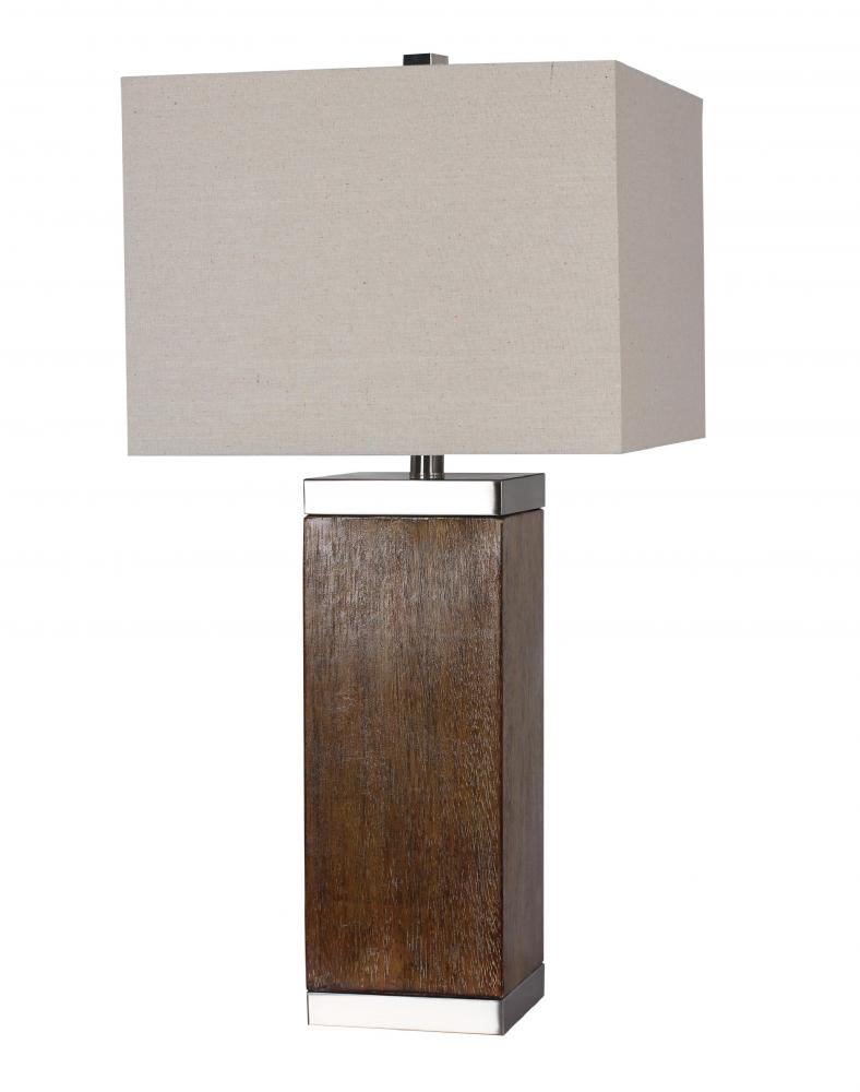 Brushed Nickel Table Lamp