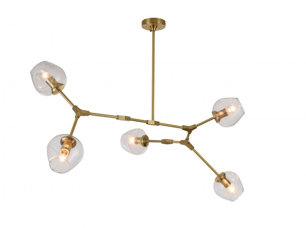 Brass Chandelier