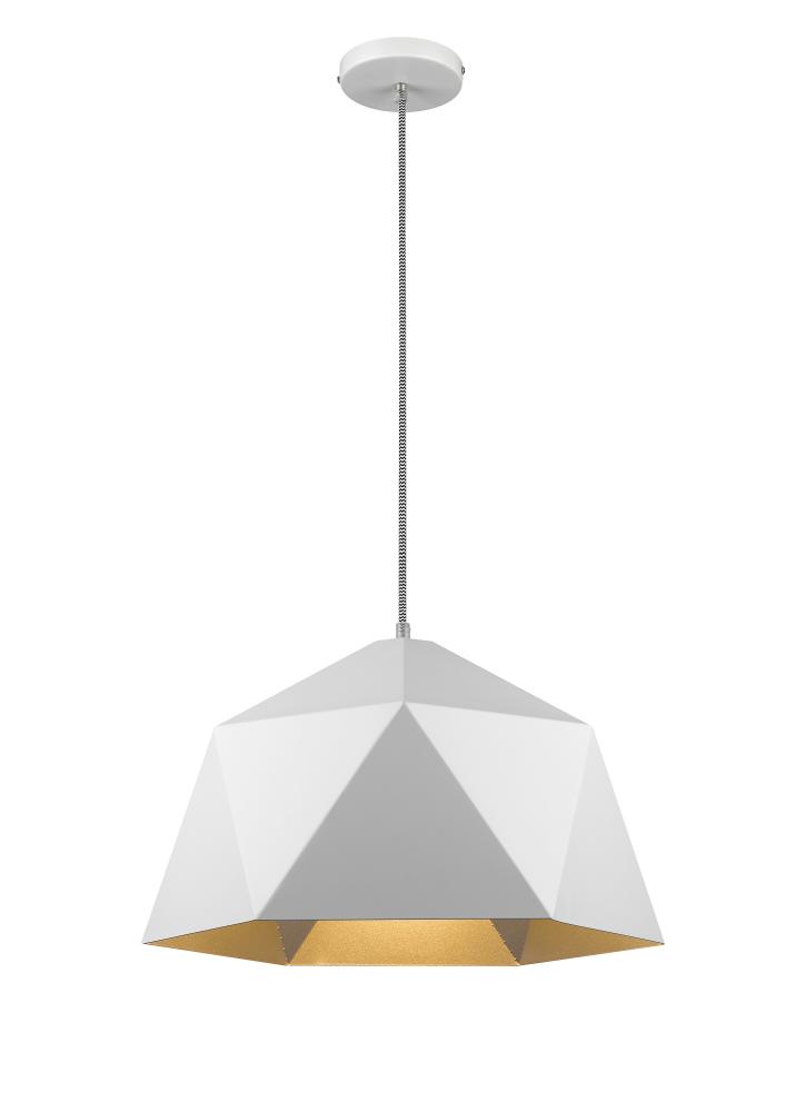 White Single Pendant Lighting