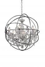 Bethel International Canada 9849/6P-CH - Chrome Chandelier