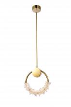 Bethel International Canada BU07P11G - LED Single Pendant Lighting Gold