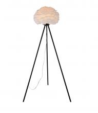 Bethel International Canada DLS23F17BW - Black Floor Lamp