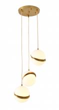 Bethel International Canada DLS83C12W - Gold Chandelier