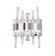 Bethel International Canada FT73W12CR - LED Wall Sconce Stainless Steel & Crystal