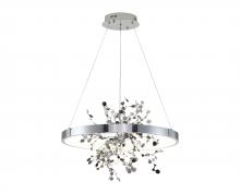 Bethel International Canada GL351C24CH-2 - LED Chandelier Chrome