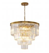 Bethel International Canada LA82C24BR - Gold Chandelier