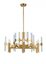 Bethel International Canada MU02 - Chandelier Antique Brass