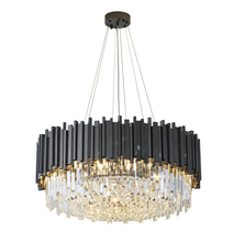 Bethel International Canada MU10C28BLK - Chandelier Black