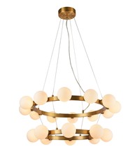 Bethel International Canada MU62 - Chandelier Antique Brass