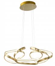 Bethel International Canada OC08C27G - Gold LED Chandelier