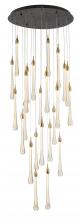 Bethel International Canada SY07C28G - LED Chandelier Gold