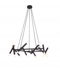 Bethel International Canada TM02BLK - Chandelier Matte Black