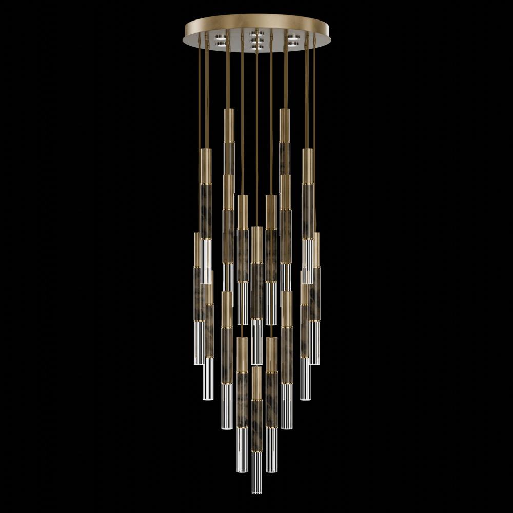 Antonia 31"W Round Pendant